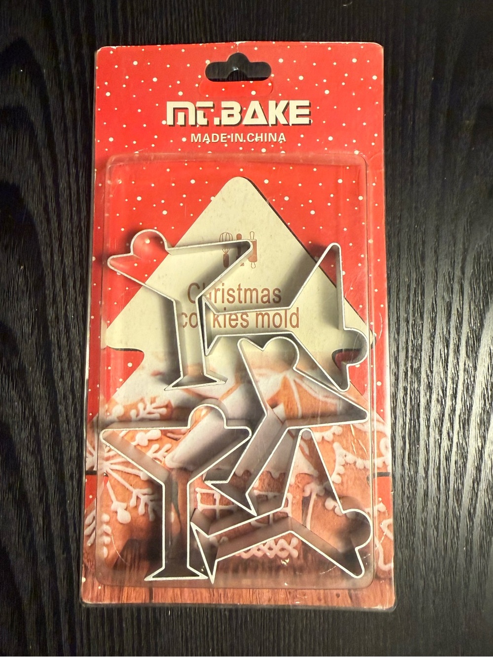 Mr Bake Martini Cookie Cutter Set